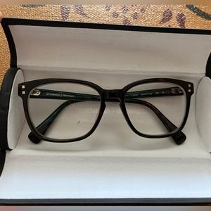 Prodesign:Denmark prescription eyeglasses frames with custom sunglasses clip-on.